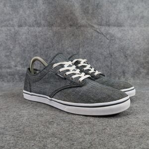 Vans Shoes Womens 7.5 Sneakers Atwood Skate Casual Low Lace Up Rock Textile Grey
